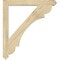 Ekena Millwork Olympic Arts & Crafts Rough Sawn Bracket, Douglas Fir, 4"W x 40"D x 44"H BKT04X40X44OLY03RDF - alternate 3